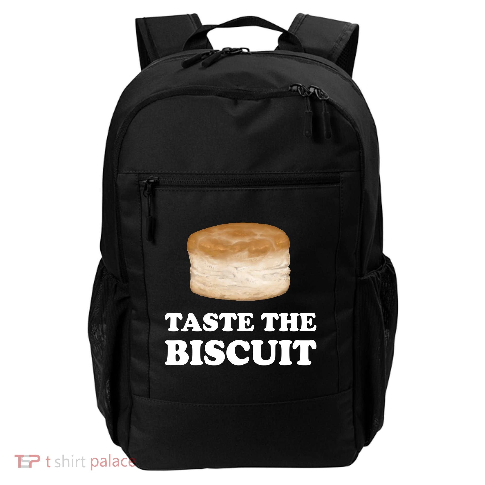 Taste The Biscuit Funny Meme Backpack