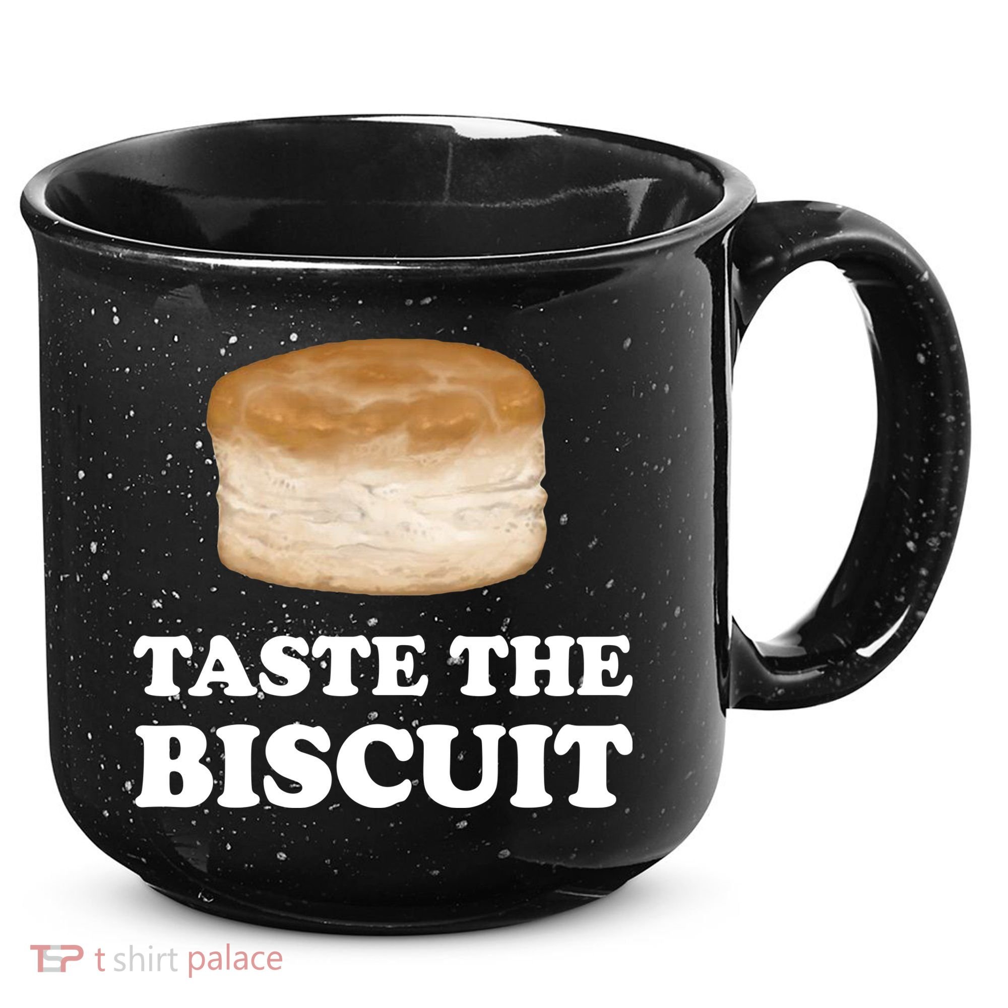 Taste The Biscuit Funny Meme 15oz Campfire Ceramic Mug