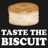 Taste The Biscuit Funny Meme Dry Zone Grid Polo thumb 2