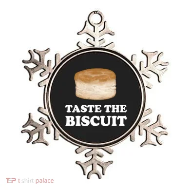 Taste The Biscuit Funny Meme Ornament