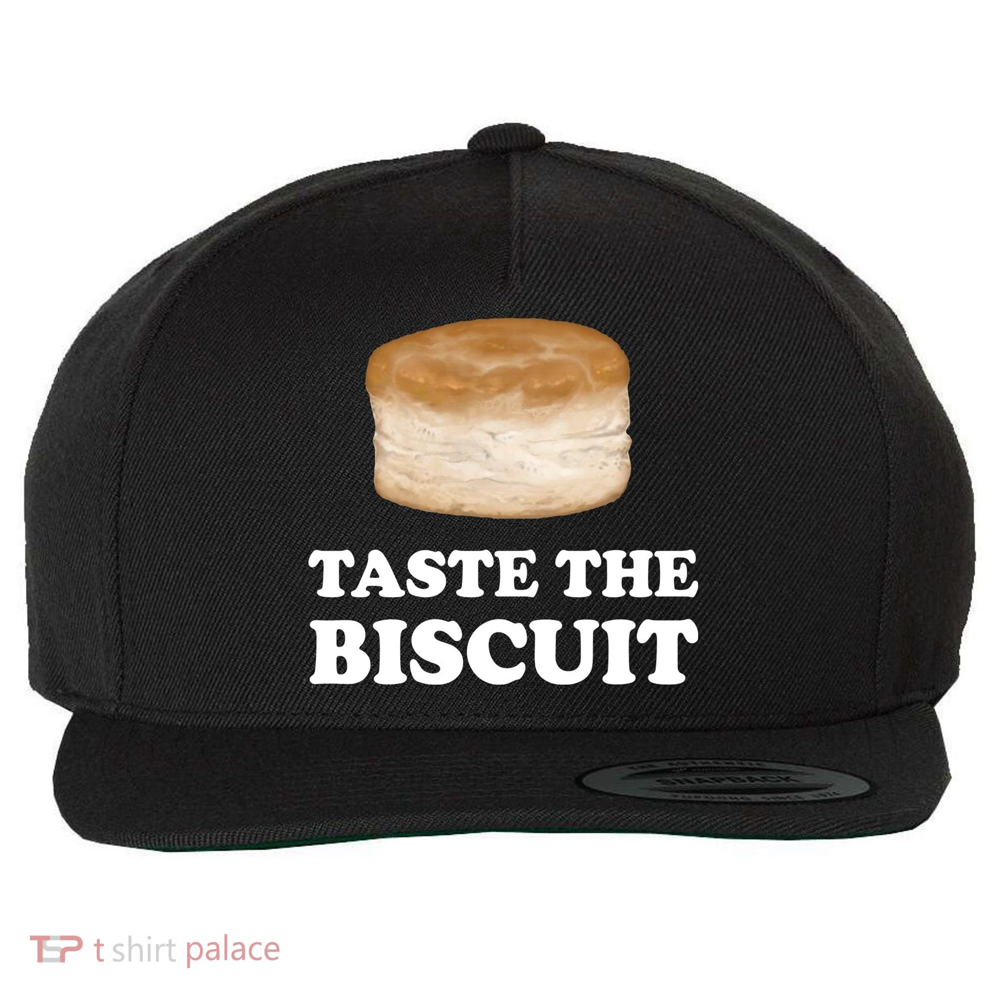 Taste The Biscuit Funny Meme Wool Snapback Cap
