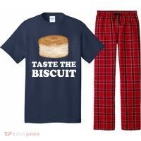 Taste The Biscuit Funny Meme Pajama Set thumb 0