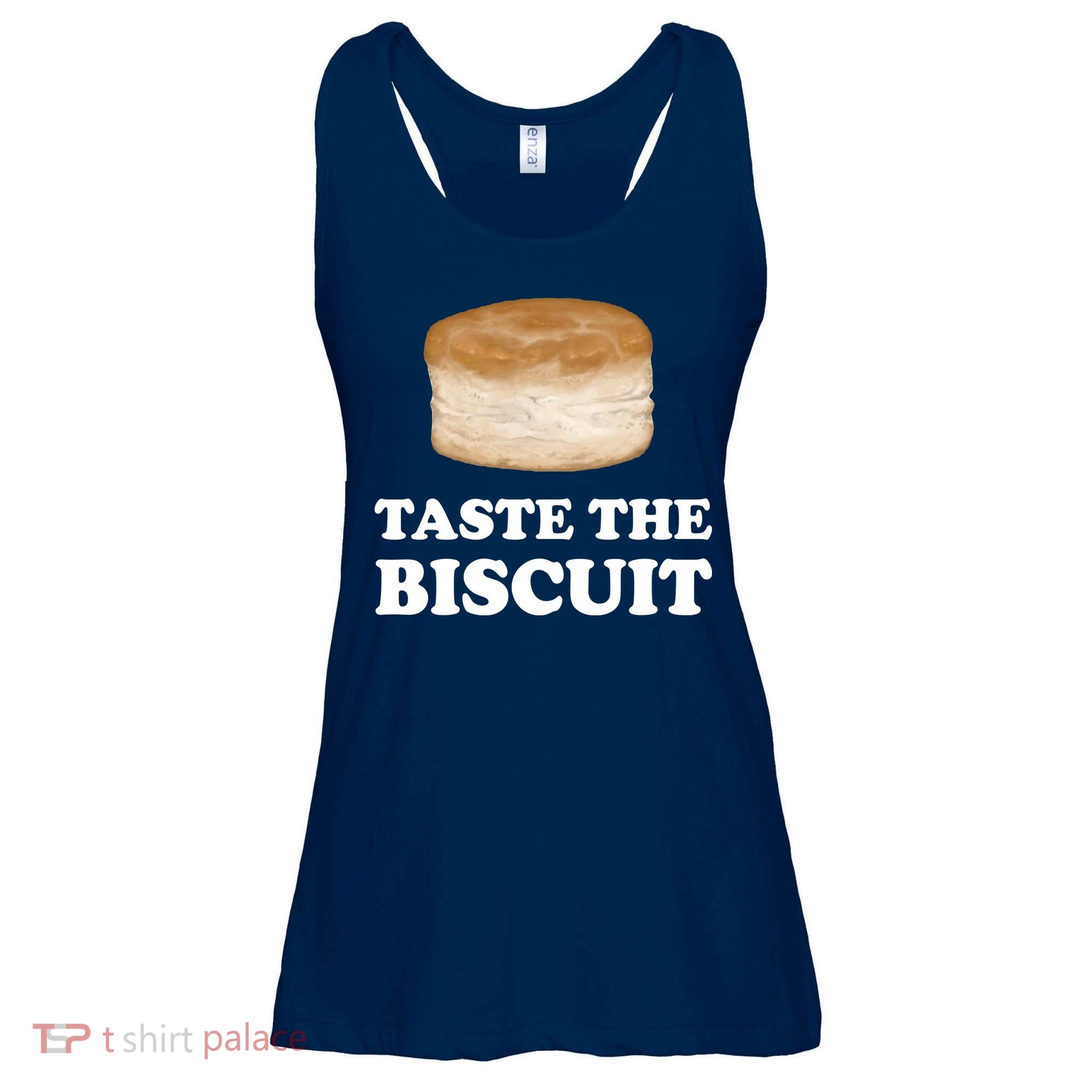 Taste The Biscuit Funny Meme Ladies Essential Flowy Tank