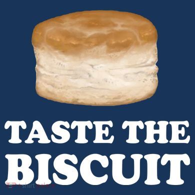 Taste The Biscuit Funny Meme Flat Bill Trucker Hat