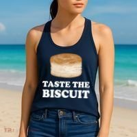 Taste The Biscuit Funny Meme Women's Tank Top thumb 2