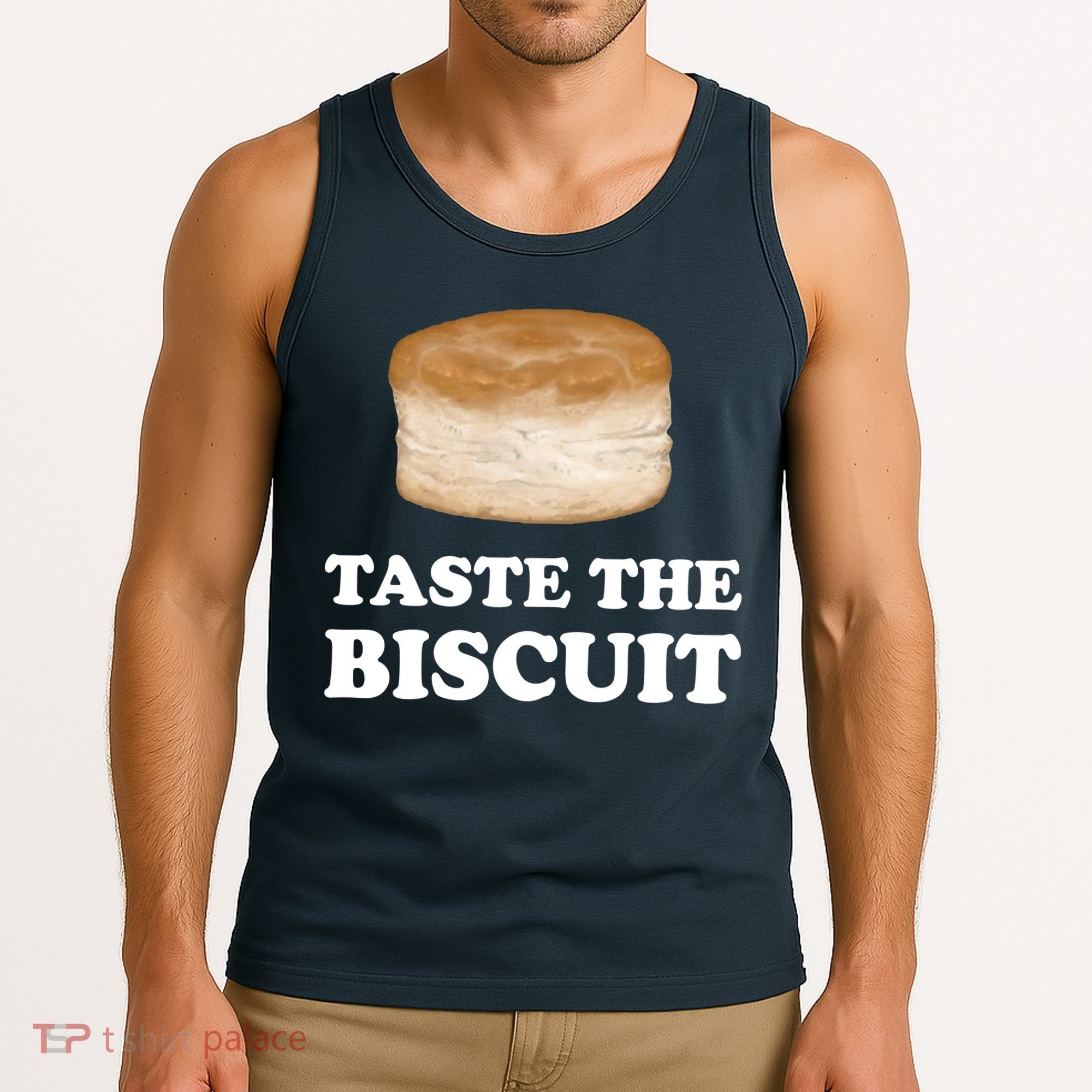 Taste The Biscuit Funny Meme Tank Top