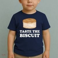 Taste The Biscuit Funny Meme Toddler T-Shirt thumb 2