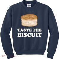 Taste The Biscuit Funny Meme Kids Sweatshirt thumb 0