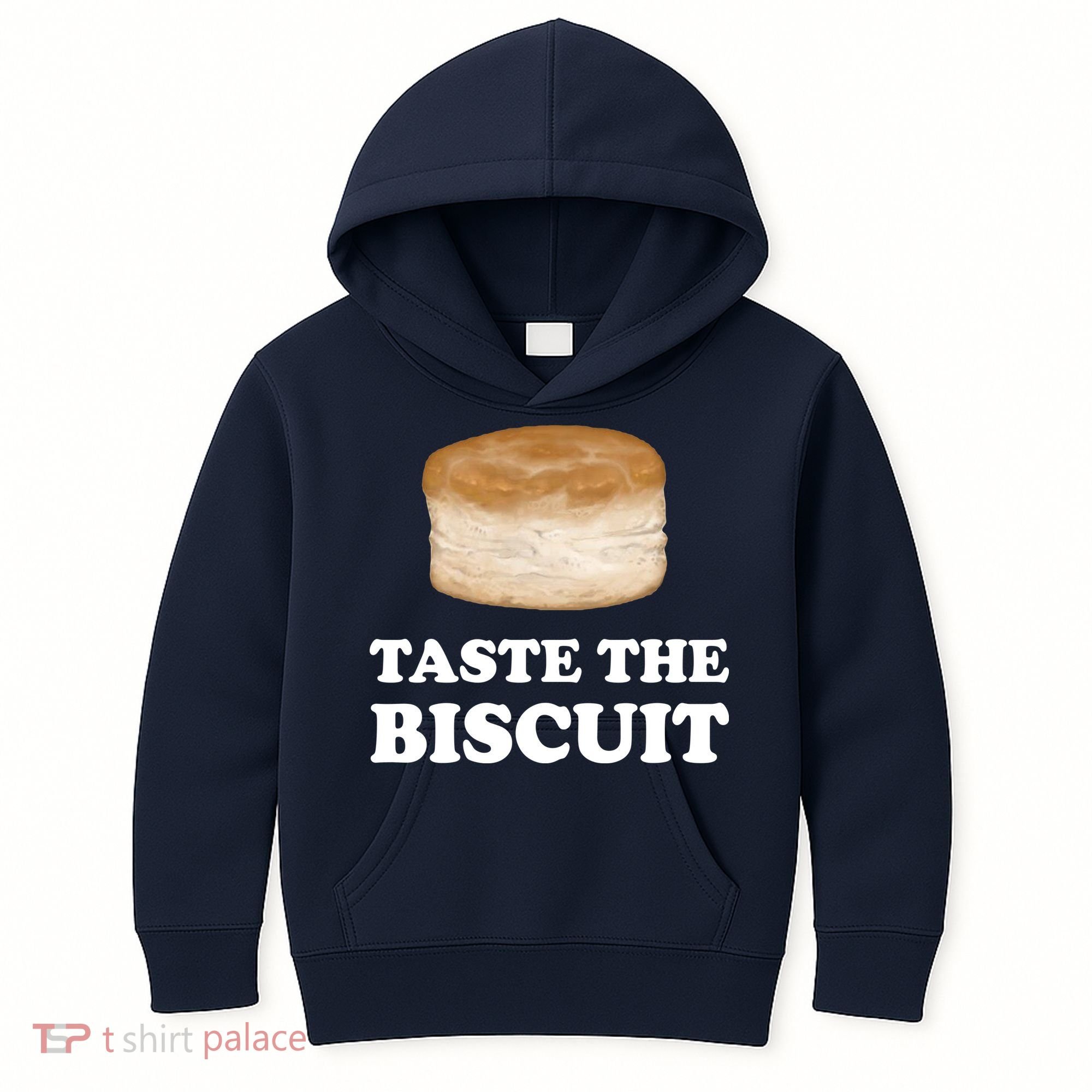Taste The Biscuit Funny Meme Kids Hoodie