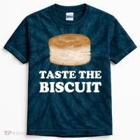 Taste The Biscuit Funny Meme Kids Tie-Dye T-Shirt thumb 0