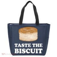 Taste The Biscuit Funny Meme Tote Bag thumb 0