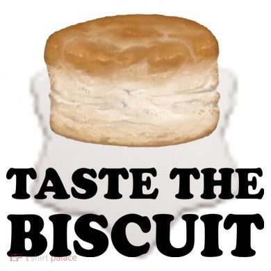 Taste The Biscuit Funny Meme Ceramic Ornament