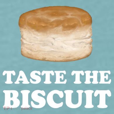 Taste The Biscuit Funny Meme Sueded Cloud Jersey T-Shirt
