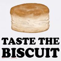 Taste The Biscuit Funny Meme Garment-Dyed Sweatshirt thumb 2