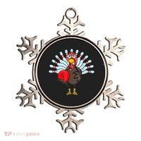 Thanksgiving Turkey Bowling Pin Matching Team Ornament thumb 0