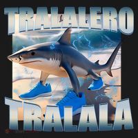 Tralalero Tralala Bootleg Brainrot Italian Brainrot Meme  Sweatshirt thumb 3
