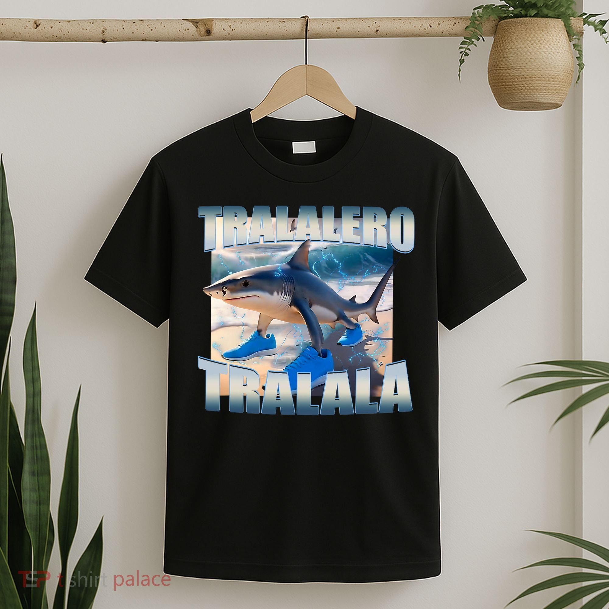 Tralalero Tralala Bootleg Brainrot Italian Brainrot Meme  T-Shirt