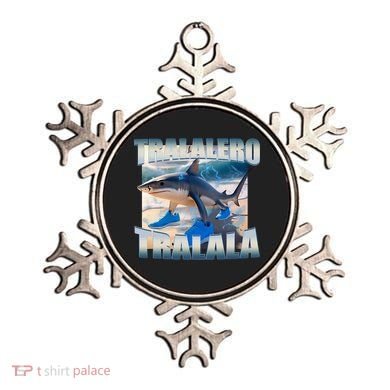 Tralalero Tralala Bootleg Brainrot Italian Brainrot Meme  Ornament