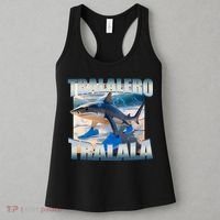 Tralalero Tralala Bootleg Brainrot Italian Brainrot Meme  Women's Tank Top thumb 3