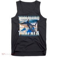 Tralalero Tralala Bootleg Brainrot Italian Brainrot Meme  Tank Top thumb 0