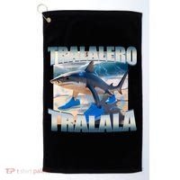 Tralalero Tralala Bootleg Brainrot Italian Brainrot Meme  Golf Towel thumb 0