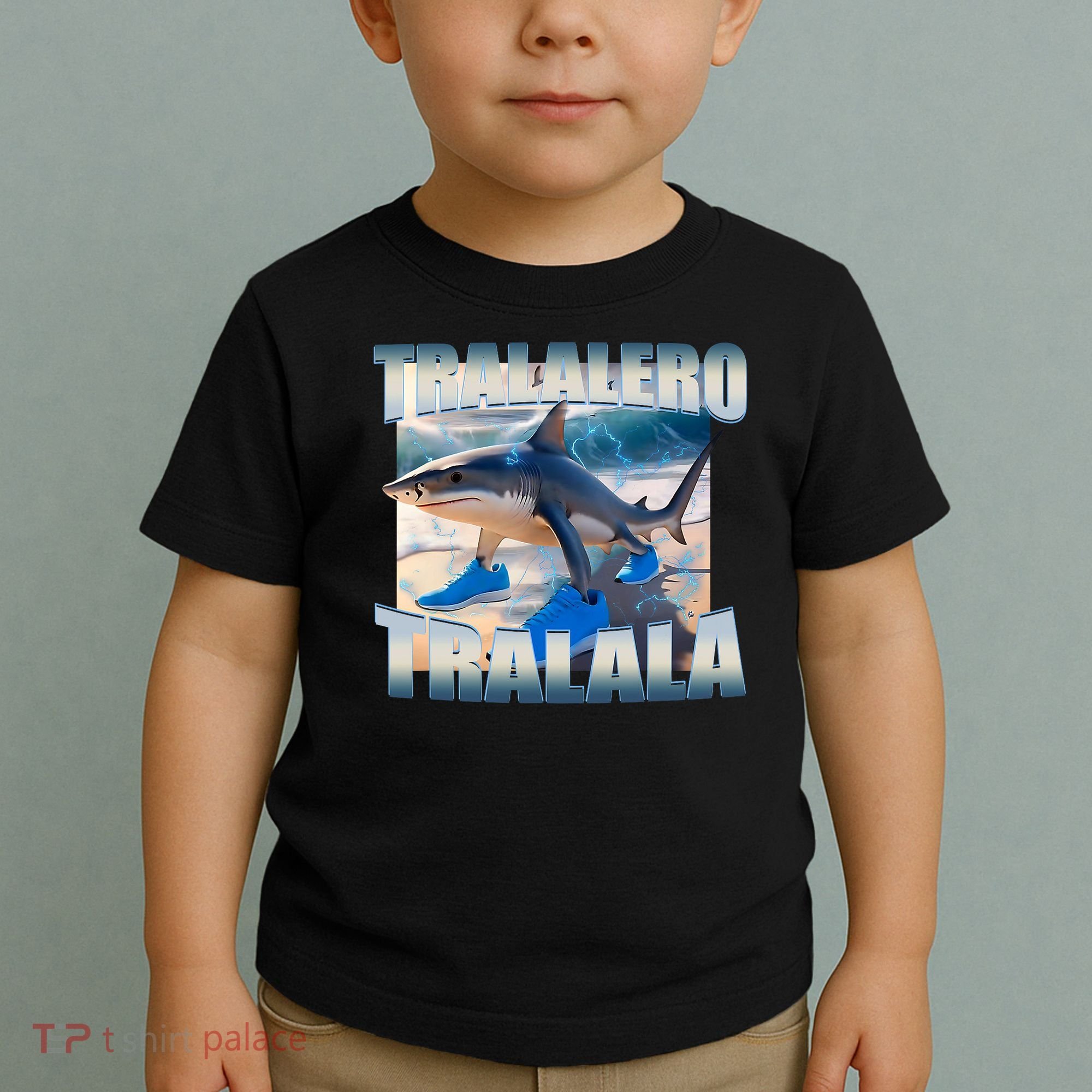 Tralalero Tralala Bootleg Brainrot Italian Brainrot Meme  Toddler T-Shirt