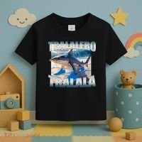 Tralalero Tralala Bootleg Brainrot Italian Brainrot Meme  Toddler T-Shirt thumb 3