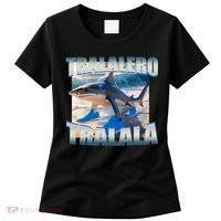 Tralalero Tralala Bootleg Brainrot Italian Brainrot Meme  Women's T-Shirt thumb 0