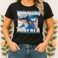Tralalero Tralala Bootleg Brainrot Italian Brainrot Meme  Women's T-Shirt thumb 2