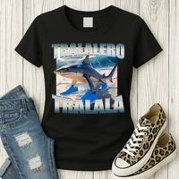 Tralalero Tralala Bootleg Brainrot Italian Brainrot Meme  Women's T-Shirt thumb 3