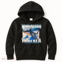 Tralalero Tralala Bootleg Brainrot Italian Brainrot Meme  Kids Hoodie thumb 0