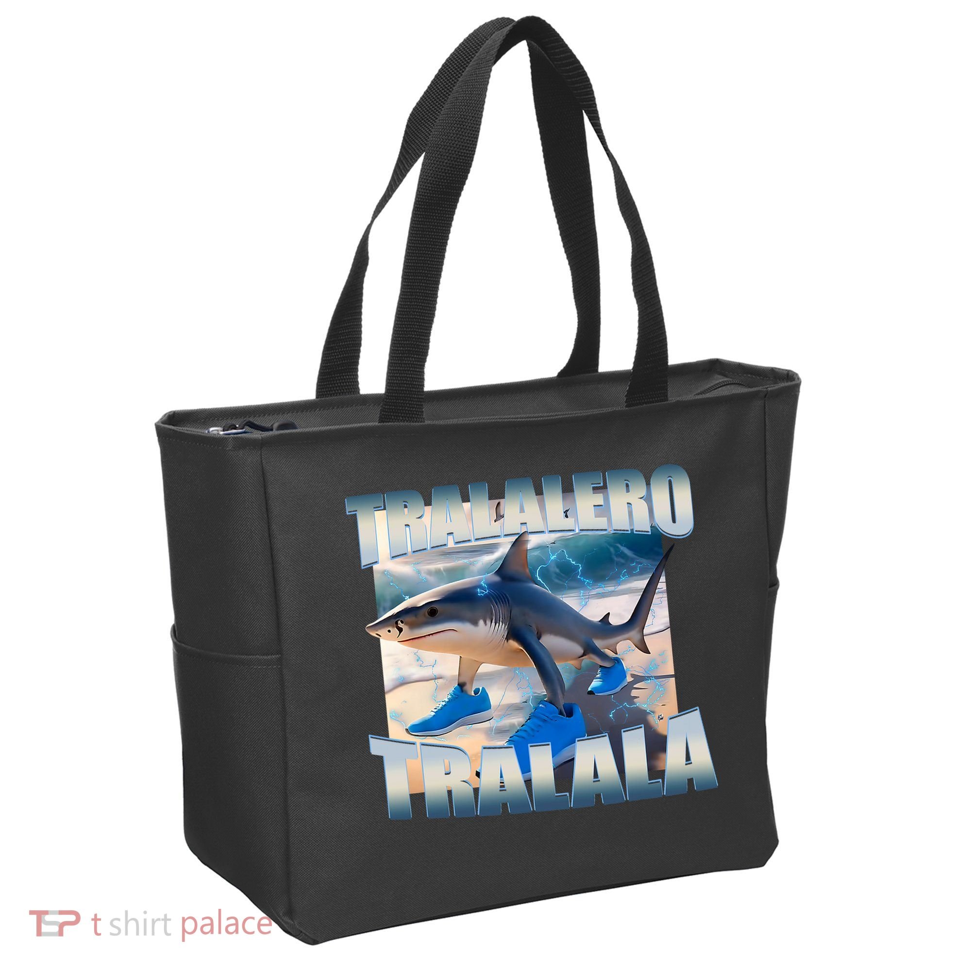 Tralalero Tralala Bootleg Brainrot Italian Brainrot Meme  Tote Bag