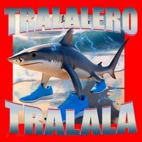 Tralalero Tralala Bootleg Brainrot Italian Brainrot Meme  Santa Hat thumb 1