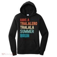 Tralalero Tralala Brainrot Teacher Last Day Of School Women's Hoodie thumb 0