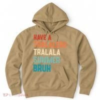 Tralalero Tralala Brainrot Teacher Last Day Of School Hoodie thumb 0