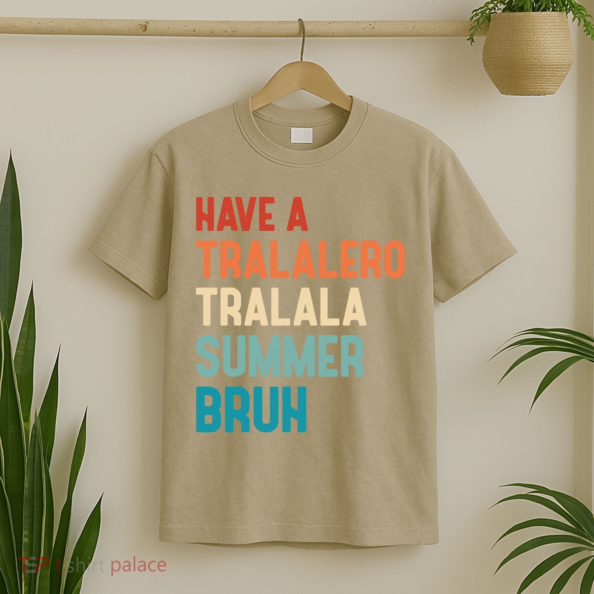 Tralalero Tralala Brainrot Teacher Last Day Of School T-Shirt