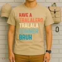 Tralalero Tralala Brainrot Teacher Last Day Of School T-Shirt thumb 6