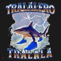 Tralalero Tralala Bootleg Brainrot Italian Brainrot Meme Baby Bodysuit thumb 2