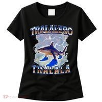 Tralalero Tralala Bootleg Brainrot Italian Brainrot Meme Women's T-Shirt thumb 0
