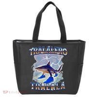 Tralalero Tralala Bootleg Brainrot Italian Brainrot Meme Tote Bag thumb 0