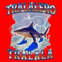 Tralalero Tralala Bootleg Brainrot Italian Brainrot Meme Santa Hat thumb 1
