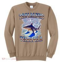 Tralalero Tralala Bootleg Brainrot Italian Brainrot Meme Sweatshirt thumb 0