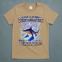 Tralalero Tralala Bootleg Brainrot Italian Brainrot Meme T-Shirt thumb 5