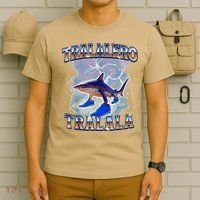 Tralalero Tralala Bootleg Brainrot Italian Brainrot Meme T-Shirt thumb 6