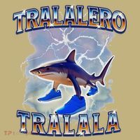 Tralalero Tralala Bootleg Brainrot Italian Brainrot Meme Kids T-Shirt thumb 2