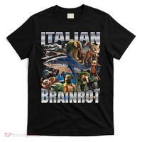 Tralalero Tralala Bombardino Crocodilo Italian Brainrot  T-Shirt thumb 0