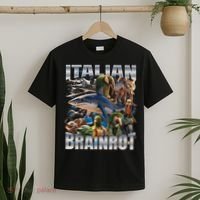 Tralalero Tralala Bombardino Crocodilo Italian Brainrot  T-Shirt thumb 2