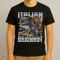 Tralalero Tralala Bombardino Crocodilo Italian Brainrot  T-Shirt thumb 3