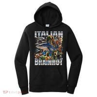 Tralalero Tralala Bombardino Crocodilo Italian Brainrot  Women's Hoodie thumb 0