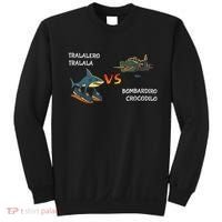 Tralalero Tralala Brainrot Meme Bombardino Crocodilo Italian  Sweatshirt thumb 0